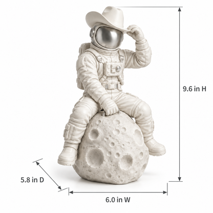 Rodeo Astronaut Desk Sculpture
