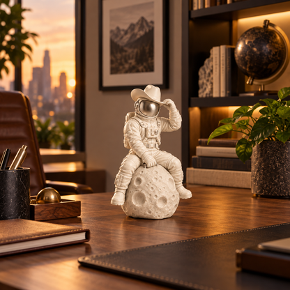 Rodeo Astronaut Desk Sculpture