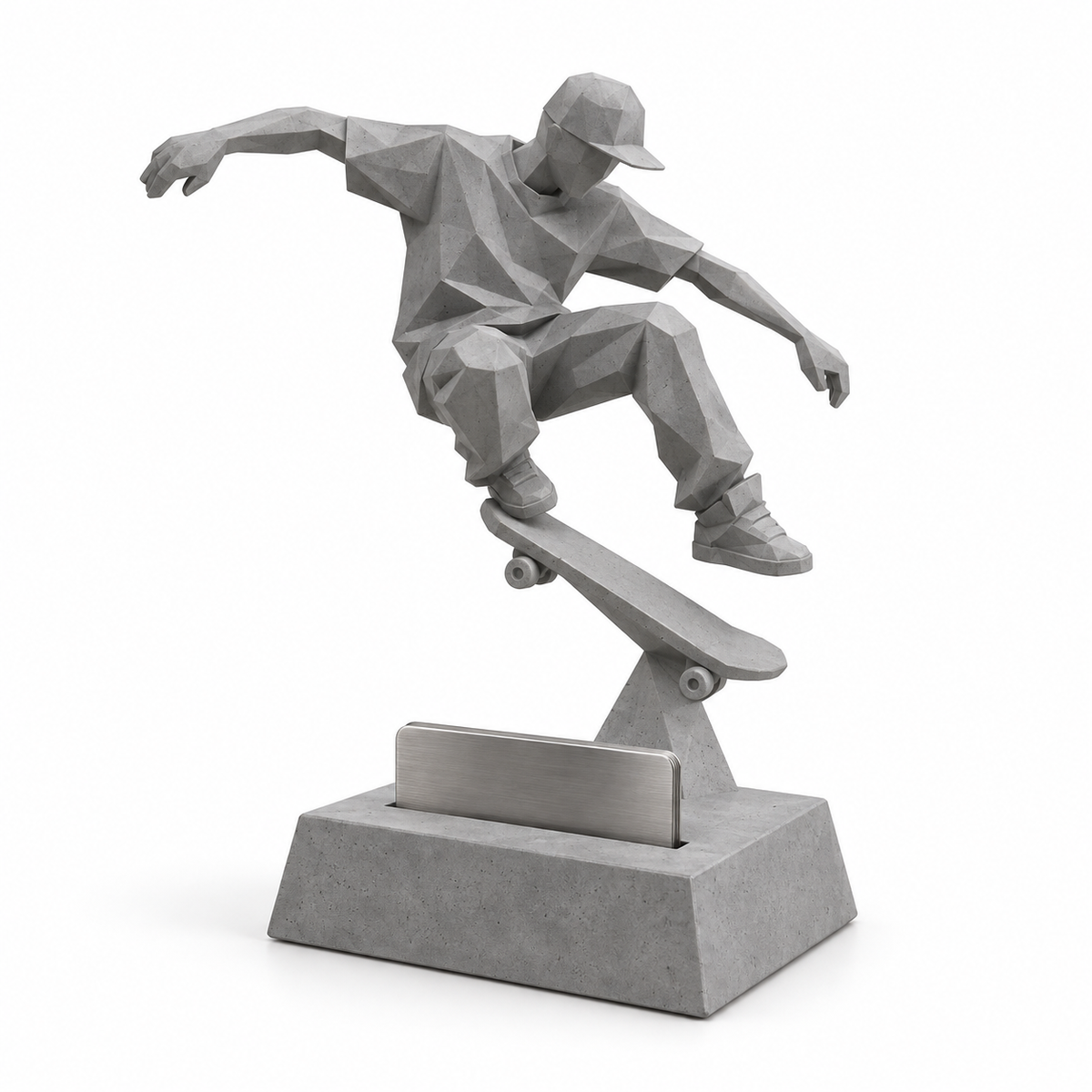 Concrete Skater Card Stand